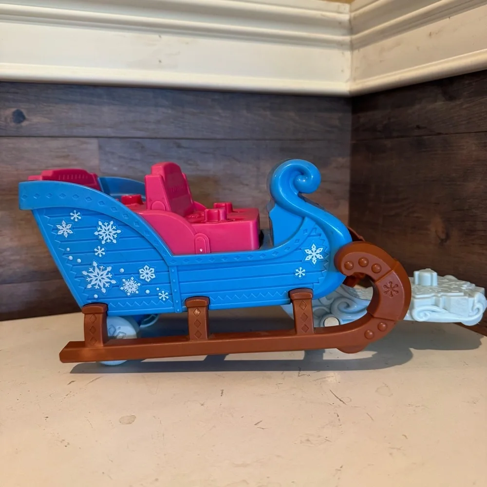 Disney Frozen Kristoff's Sleigh Fisher Price Little People - Picture 4 of 7